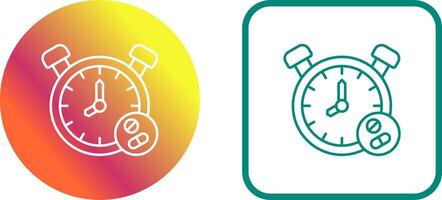 Clock Icon Design vector