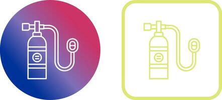 Oxygen Tank Icon Design vector
