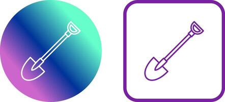 Shovel Icon Design vector