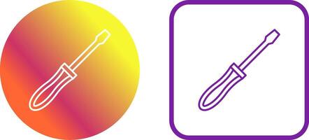 Screwdriver Icon Design vector