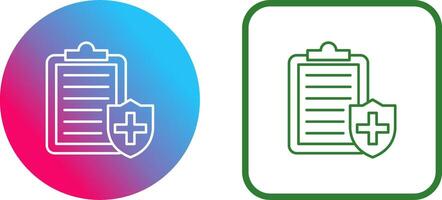 Medical Protection Icon Design vector