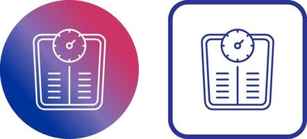 Weight Scale Icon Design vector