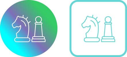 Chess Piece Icon Design vector