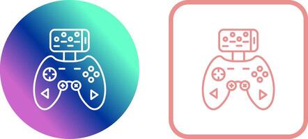 juego controlador icono diseño vector