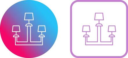 Lamp Icon Design vector