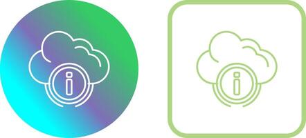 Cloud Computing Icon Design vector