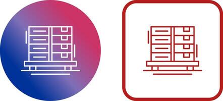 delivery Boxes Icon Design vector