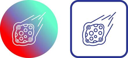 Meteorite Icon Design vector