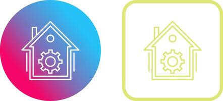 Home Automation Icon Design vector