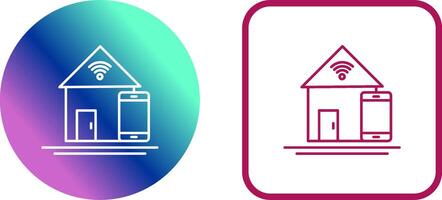 Home Automation Icon Design vector
