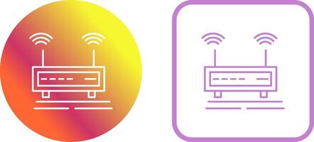 Wifi Signals Icon Design vector