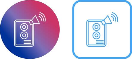 Speaker Icon Design vector
