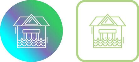 Natural Disaster Icon Design vector