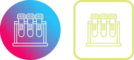 Test Tube Icon Design vector