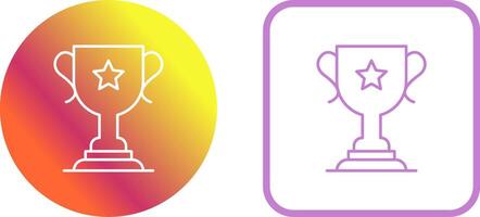 Trophy Icon Design vector