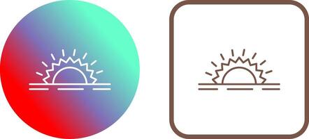 Sunshine Icon Design vector