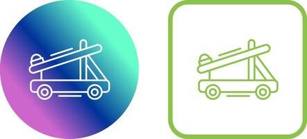 Catapult Icon Design vector