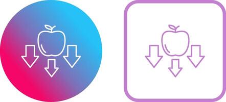 Gravity Icon Design vector
