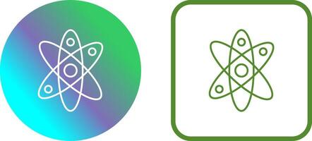 Atom Icon Design vector