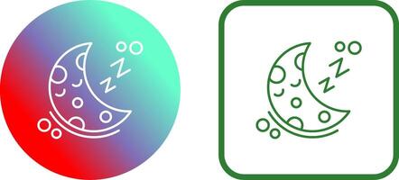 Sleeping Icon Design vector