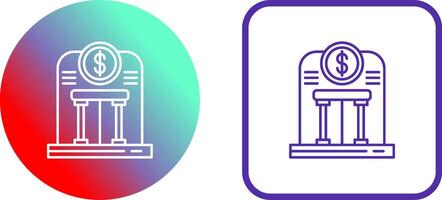 Bank Icon Design vector