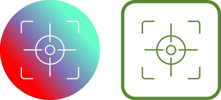 Focus Icon Design vector