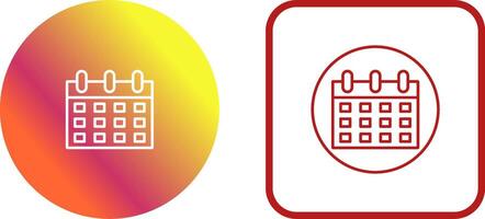 Calendar Icon Design vector