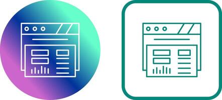Dashboard Icon Design vector