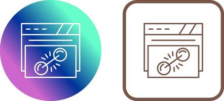 Link Icon Design vector