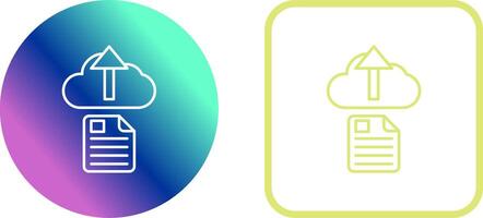 Upload Icon Design vector