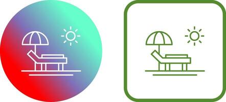 Hammock Icon Design vector