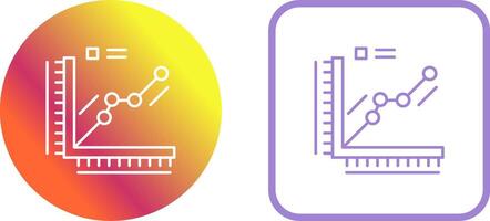 Graph Icon Design vector