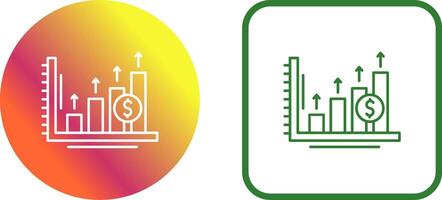 Profit Icon Design vector