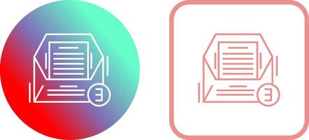 Emails Icon Design vector
