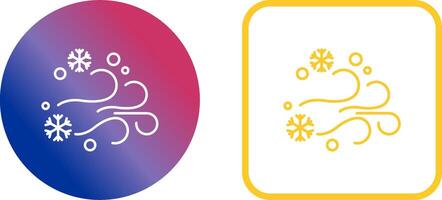Blizzard Icon Design vector