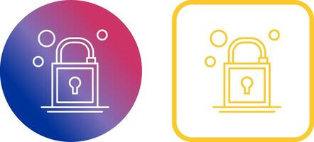 Lock Icon Design vector