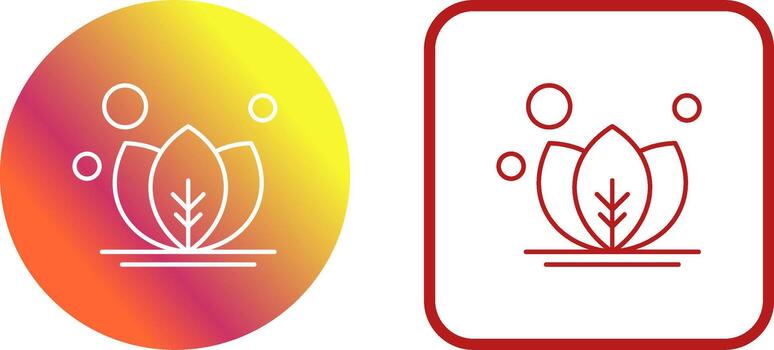 diseño de icono de hoja vector