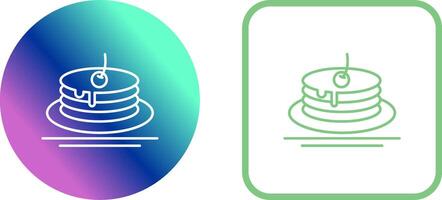 Pancake Icon Design vector