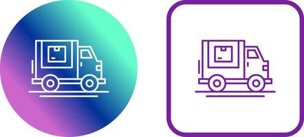 Delivery Truck Icon Design vector