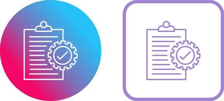 Check List Icon Design vector