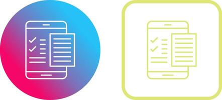 Check List Icon Design vector