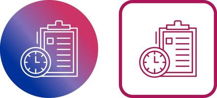 Time Management Icon Design vector