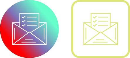 Check List Icon Design vector