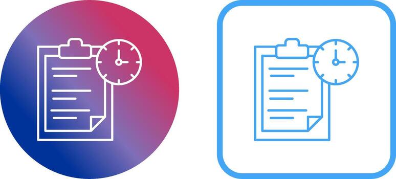 Task Management Icon Design vector