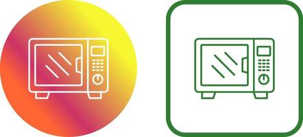 Microwave Icon Design vector