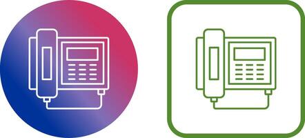 Telephone Icon Design vector