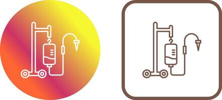 Intravenous Icon Design vector