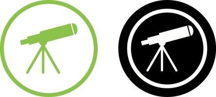 Telescope Icon Design vector