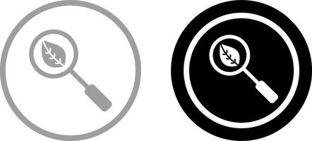 Unique Organic Search Icon Design vector