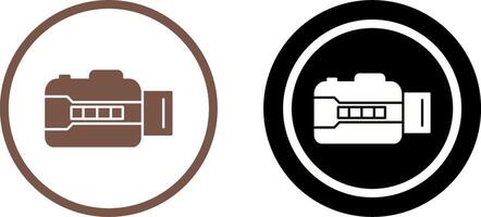 Unique Open Camera Icon Design vector